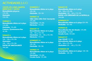 calendario mensual